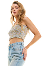 Load image into Gallery viewer, Smocked Crop Top