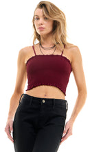 Load image into Gallery viewer, Smocked Cropped Camisole