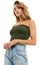 Load image into Gallery viewer, Smocked Crop Top