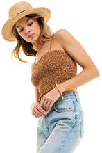 Load image into Gallery viewer, Smocked Cropped Camisole