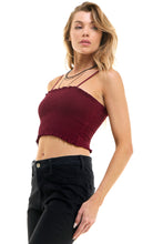 Load image into Gallery viewer, Smocked Cropped Camisole