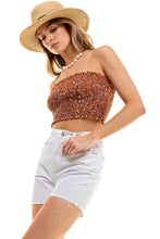 Load image into Gallery viewer, Smocked Crop Top