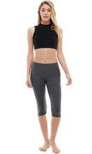 Load image into Gallery viewer, Cotton Capri Leggings