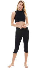 Load image into Gallery viewer, Cotton Capri Leggings