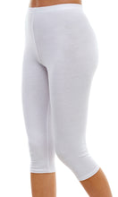 Load image into Gallery viewer, Cotton Capri Leggings