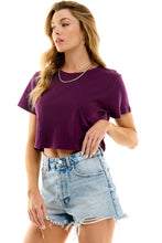 Load image into Gallery viewer, Boxy Cotton Crop Tees