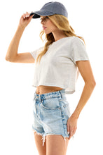 Load image into Gallery viewer, Boxy Cotton Crop Tees