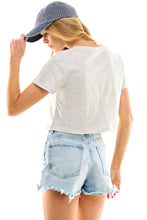 Load image into Gallery viewer, Boxy Cotton Crop Tees