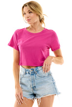 Load image into Gallery viewer, Boxy Cotton Crop Tees