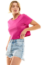 Load image into Gallery viewer, Boxy Cotton Crop Tees