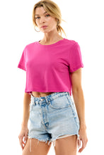 Load image into Gallery viewer, Boxy Cotton Crop Tees