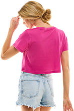 Load image into Gallery viewer, Boxy Cotton Crop Tees