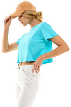 Load image into Gallery viewer, Boxy Cotton Crop Tees
