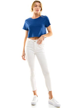 Load image into Gallery viewer, Boxy Cotton Crop Tees