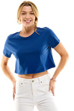 Load image into Gallery viewer, Boxy Cotton Crop Tees