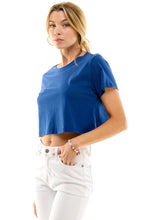 Load image into Gallery viewer, Boxy Cotton Crop Tees