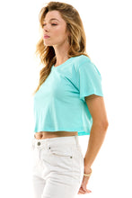 Load image into Gallery viewer, Boxy Cotton Crop Tees