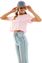 Load image into Gallery viewer, Boxy Cotton Crop Tees