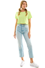 Load image into Gallery viewer, Boxy Cotton Crop Tees