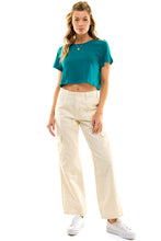 Load image into Gallery viewer, Boxy Cotton Crop Tees