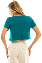 Load image into Gallery viewer, Boxy Cotton Crop Tees