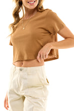 Load image into Gallery viewer, Boxy Cotton Crop Tees