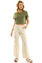 Load image into Gallery viewer, Boxy Cotton Crop Tees