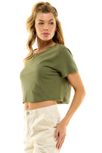 Load image into Gallery viewer, Boxy Cotton Crop Tees