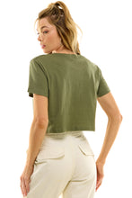 Load image into Gallery viewer, Boxy Cotton Crop Tees