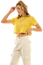 Load image into Gallery viewer, Boxy Cotton Crop Tees