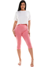 Load image into Gallery viewer, Cotton Capri Leggings