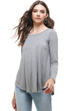 Load image into Gallery viewer, T20164 | Long Sleeve Loose Fit Solid Top