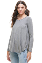Load image into Gallery viewer, T20164 | Long Sleeve Loose Fit Solid Top
