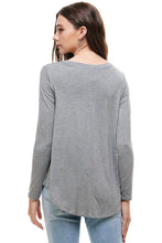 Load image into Gallery viewer, T20164 | Long Sleeve Loose Fit Solid Top