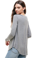 Load image into Gallery viewer, T20164 | Long Sleeve Loose Fit Solid Top
