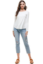 Load image into Gallery viewer, T20164 | Long Sleeve Loose Fit Solid Top