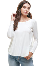 Load image into Gallery viewer, T20164 | Long Sleeve Loose Fit Solid Top
