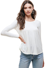 Load image into Gallery viewer, T20164 | Long Sleeve Loose Fit Solid Top