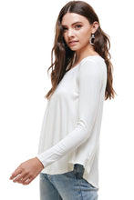 Load image into Gallery viewer, T20164 | Long Sleeve Loose Fit Solid Top