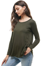Load image into Gallery viewer, T20164 | Long Sleeve Loose Fit Solid Top