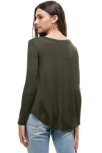 Load image into Gallery viewer, T20164 | Long Sleeve Loose Fit Solid Top
