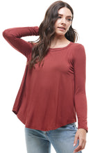 Load image into Gallery viewer, T20164 | Long Sleeve Loose Fit Solid Top