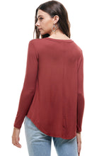 Load image into Gallery viewer, T20164 | Long Sleeve Loose Fit Solid Top