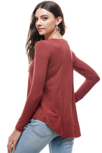 Load image into Gallery viewer, T20164 | Long Sleeve Loose Fit Solid Top