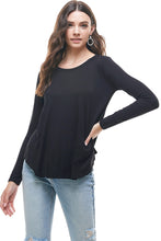 Load image into Gallery viewer, T20164 | Long Sleeve Loose Fit Solid Top