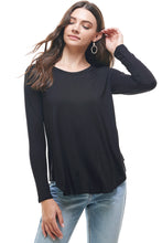 Load image into Gallery viewer, T20164 | Long Sleeve Loose Fit Solid Top