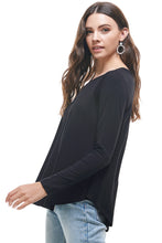 Load image into Gallery viewer, T20164 | Long Sleeve Loose Fit Solid Top