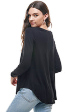 Load image into Gallery viewer, T20164 | Long Sleeve Loose Fit Solid Top