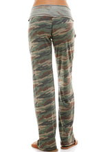 Load image into Gallery viewer, French Terry Lounge Pants - Green/Brown