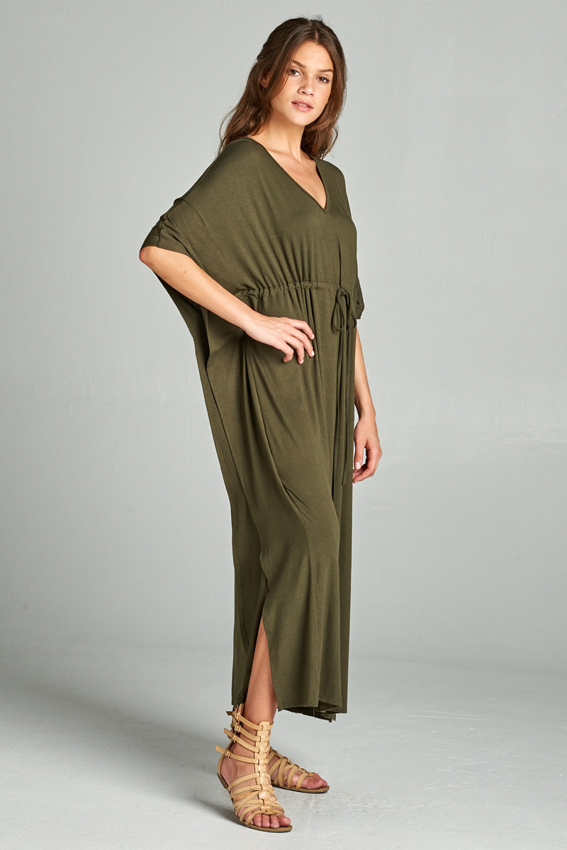 chinese dress ladies Poncho Dress Small/Medium / Black